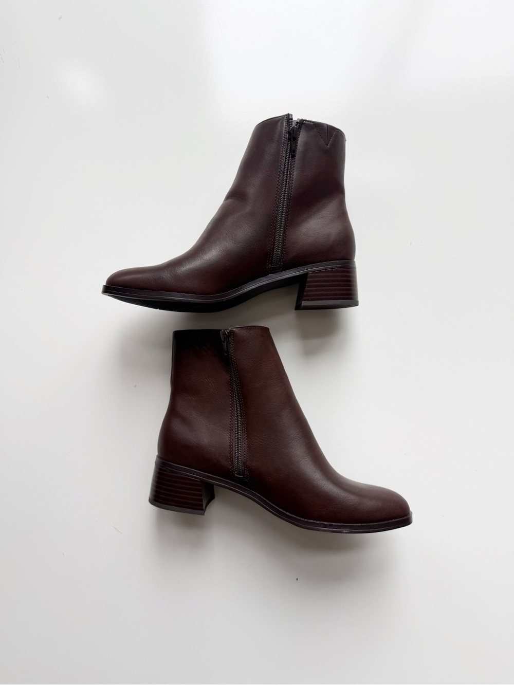 NWOT Sonoma Eisley Ankle Boot Dark Brown Size 9 - Picture 2 of 5